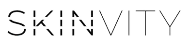 logo skinvity negro