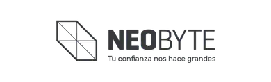 logo neobyte negro