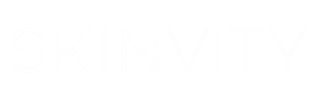 logo skinvity blanco